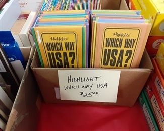 Highlights Books Which Way USA?  $ 25