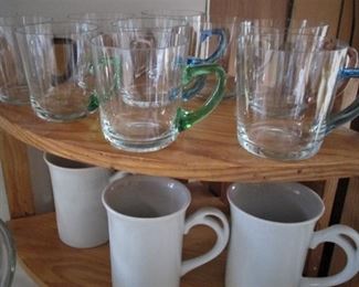 Glass Mugs...Ceramic Mugs..