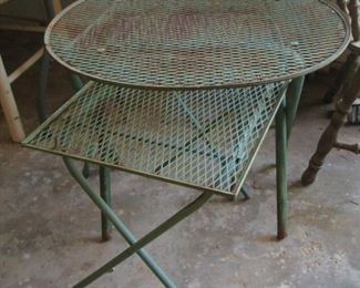 Iron Outdoor Tables