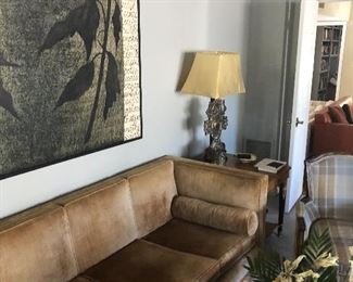 Wonderful velvet sofa