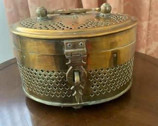 Bronze Chest with Lock