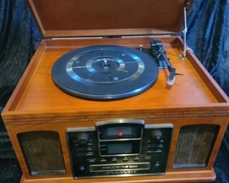 Crosley CR 245 CD Recorder Record Player