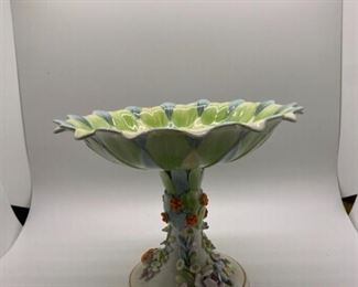 Decorative Antique Flower Shaped Bowl