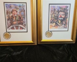 Emmett Kelly Artist Proofs Circus Collection