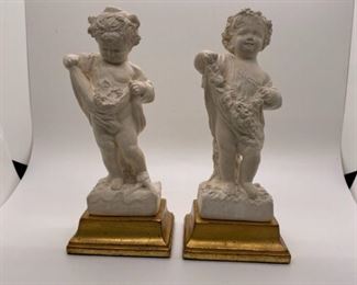 Pair of Vintage Borghese Figurines