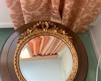 Vintage Bronze Mirror