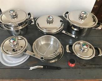 Nutri Stahl Cookware New in Box