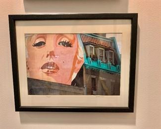 $60 - Claude Taylor photograph Marilyn Monroe #2; 15" H x 12" W