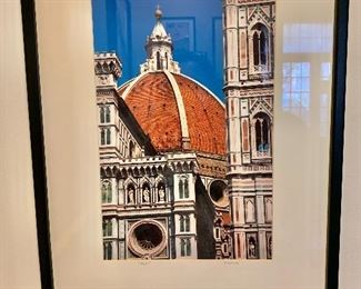 $75 - Claude Taylor "Florence" photograph, framed; 21" H x 17" W
