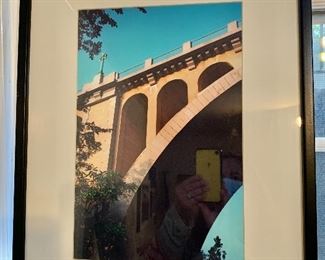$40 - Claude Taylor photograph of DC bridge #5; 21" H x 17" W