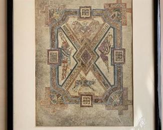 $30 - Book of Kells reproduction giclee print #4; 18" H x 15" W