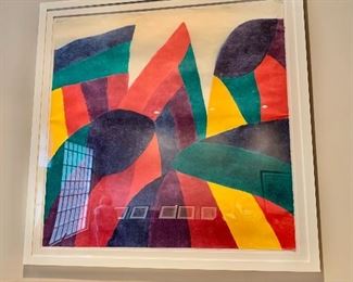 $950 - Carol Summers "The Big Rock Candy Mountain"; 42" H x 42" W; https://www.davidsongalleries.com/products/342473-the-big-rock-candy-mountains