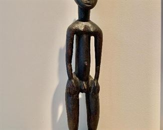$45 - Senufo male icon, carved wood; 17" H
