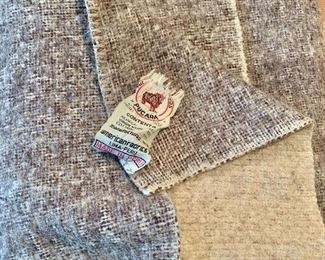 $30 - Alpaca wool blanket, made in Peru (see tag); 86 in. x 54 in.