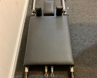 $395 - Balanced Body Personal Reformer machine; as assembled: 8 feet long, 23" wide