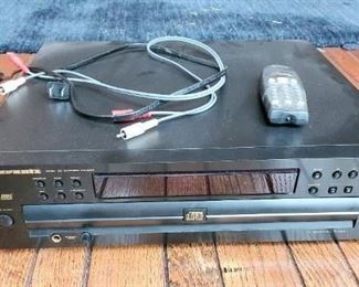 $150 - Marantz five-disc CD changer; Model #CC 4000; tested and powers on; comes with components shown in photo