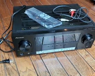 $150 - Pioneer AV receiver VSX-530 ; tested and powers on; comes with components shown in photo