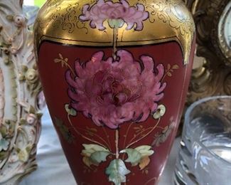 Pickard handpainted vase