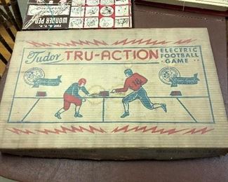 Tru-Action vintage electric football game....