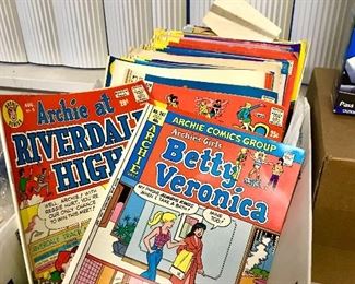 Collection of Archie, Betty & Veronica Comic Books, 1970s