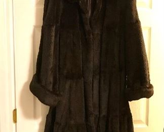 Swing Coat - Sheered Rabbit