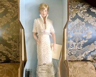 Franklin Mint Princess Diana Porcelain Doll