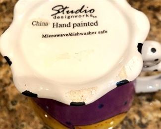 Studio Designworks Hand painted Pottery