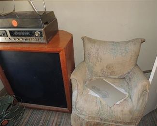 large old speaker 