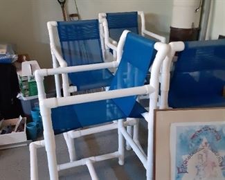 Patio bar height chairs
