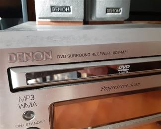 Denon surround sound DVD
