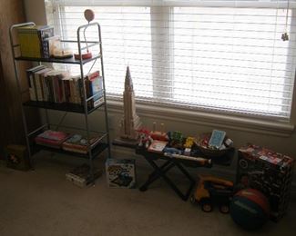 Display Stand and Toys