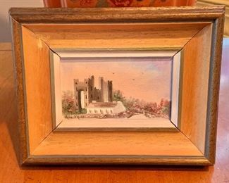 $50 - Miniature original painting -  5"H; 6.5"W