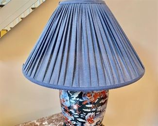 $295 - "Dragon" table lamp - 28"L; 21"Diam