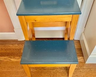 $40 - Step stool - 28"H; 17"W; 17"D