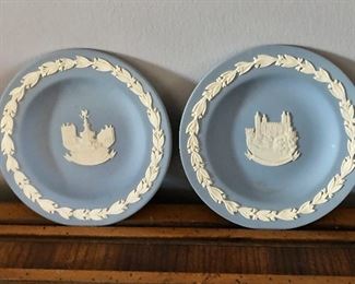 $30 Pair Wedgewood plates.  Each: 4.5"Diam