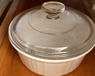 $20 Casserole dish with glass top 