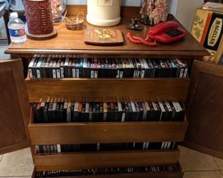 DRAWERS FULL OF CD'S & DVD'S