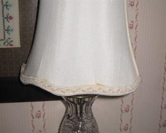 Waterford shelf lamp