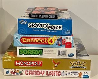 Item 10:  Lot of assorted games including Monopoly:  $36