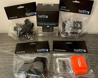 Item 42:  Lot of Assorted GoPro Accessories: $52