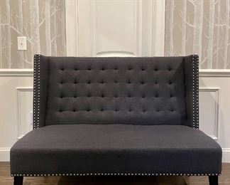 Item 71:  Upholstered Bench feat. Nailhead Trim - 55"l x 20"w x 40"h:  $325