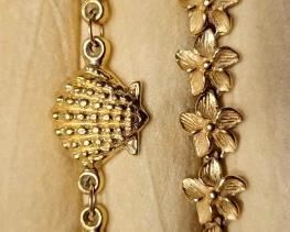 detail- Flower Bracelet is SOLD