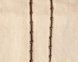 Item 174:  14K Yellow and White Gold Necklace: $395