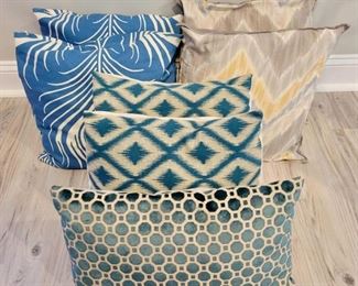 We have many decorative pillows at this sale!  Make an appointment today!