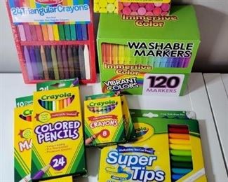 A large variety of new art supplies!  Make an appointment for April 16th, 17th or 18th today!