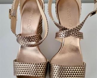 Item 212:  Jimmy Choo Sandals (size 39):  $345