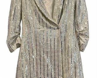 Item 199:  Zara Sequin Coat:  $85