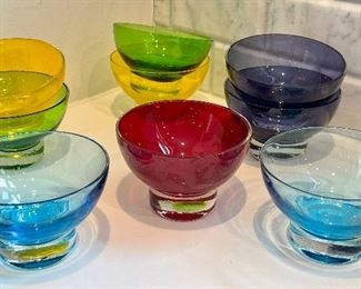Item 273:  Multi-color  Bowls: $45