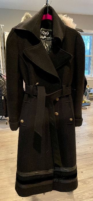 Item 283: Dolce & Gabbana Coat - needs button: $145
