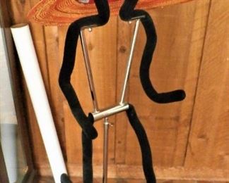 FUNNY ART PIECE OF RUNNER ON STAND
